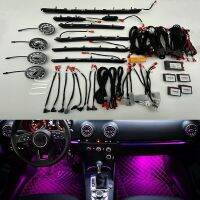 【hot】ↂ♚™ Ambient 8V 8Y RS3 2013-2019 MQB Dashboard Vent Atmosphere Lamp Footlamp 30-Colors