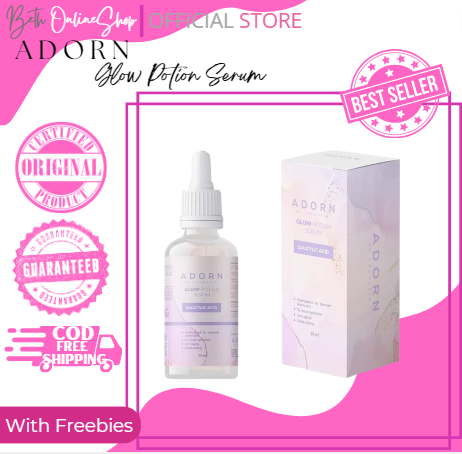 Adorn Calm Skin Glow Potion Serum Salicylic Acid 30ml Adorn Calm Skin ...