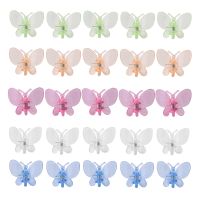 Orchid Clips 30Pcs Butterfly Plant Clips Orchid Support Clips Vine Clips Plant Clips for Support Flower Orchid Vine