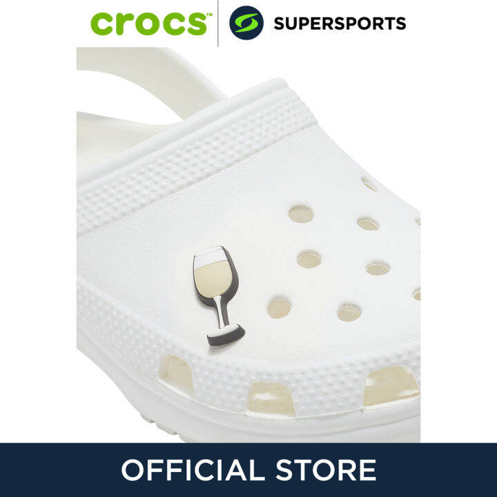 CROCS Jibbitz White Wine ตัวติดรองเท้า ที่ติดรองเท้าjibbitz ตุ๊กตาติด