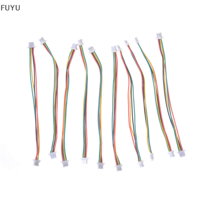 fuyu-10-x-mini-micro-sh-1-0มม-4-pin-jst-ตัวเชื่อมต่อคู่ปลั๊กสายเคเบิล100มม