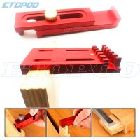 Woodworking Mini Gap Gauge Aluminum Alloy Depth Measuring Sawtooth Ruler Marking Gauge Measuring Tools