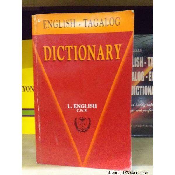 【READY STOCK】 ♧ENGLISHTAGALOG DICTIONARY OLDSTOCK♘ Lazada PH
