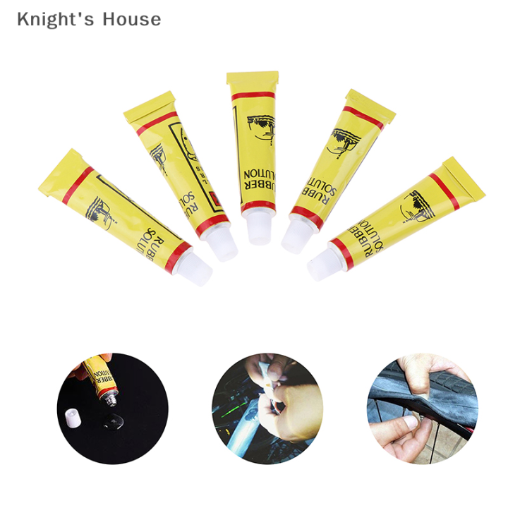 knights-house-เครื่องมือซ่อมยางรถมอเตอร์ไซด์จักรยานเสือภูเขาอุปกรณ์ซ่อมยางรถแบบพกพาอเนกประสงค์1-5ชิ้นอุปกรณ์ซ่อมยางรถ