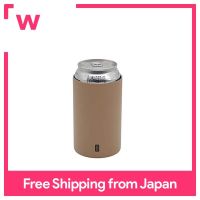 CB Japan Can Holder Beige 350Ml ฉนวนความร้อนสแตนเลสสูญญากาศฉนวน CAN GOMUG