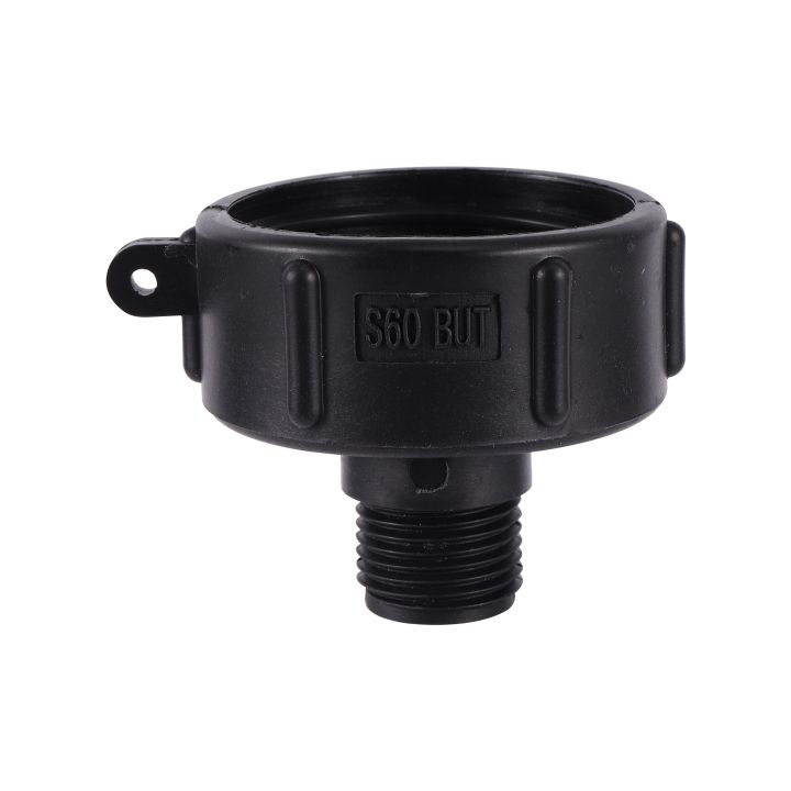 ibc-tank-connector-s60-to-3-4-male-62mm-fine-to-60mm-coarse-thread-valve-fitting-ibc-tote-drain-adapter-fitting