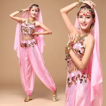 Flowy Silk Veil Poi Throw Balls for Belly Dance Indian Dancing Accessories