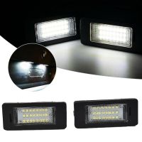 2Pcs License Plate Light Error Free Led For BMW E90 E92 E39 E60 E61 M5 E70 Error-free LED License Plate Bulbs 6500K 250LM Bulbs  LEDs HIDs