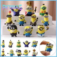 PETIBAG 10pcs/set การ์ตูน ตกแต่งบ้าน เด็ก เดสก์ท็อป Despicable Me ของเล่นตัวเลข กรูแอกเนส Minions Ornaments