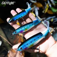 Goture 1ชิ้นเหยื่อล่อปลาวอปเปอร์13G/17G/35G สำหรับจับปลาหางลอยเหยื่อตกปลาปลอม Crankbait