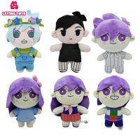 LEYING Toys โมเดลฟิกเกอร์เกมตุ๊กตาของเล่น Kawaii Omori,ตุ๊กตานุ่มยัดไส้กำมะหยี่หรูหราสำหรับสะสมของขวัญสำหรับเด็กแฟนๆ