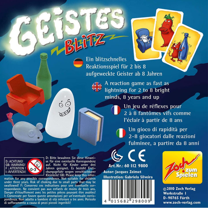 ภาษาอังกฤษรุ่น-ghost-blitz-geistes-เกมกระดานการ์ดเกมเกมปาร์ตี้