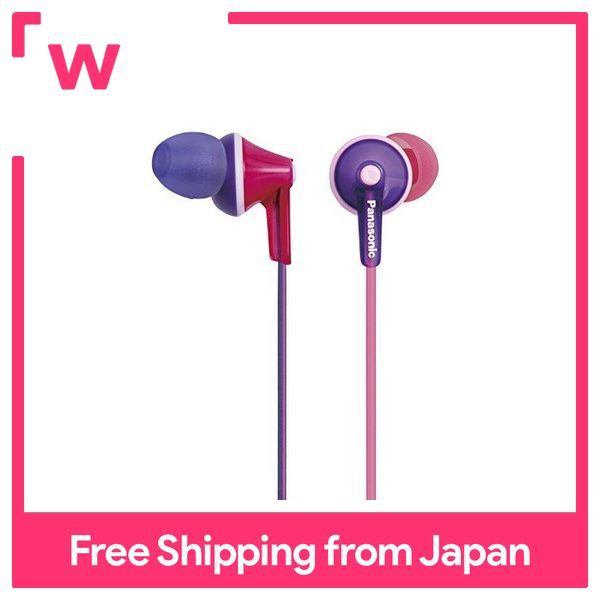 Panasonic stereo earphones pink / violet RP-HJE165-Z | Lazada PH