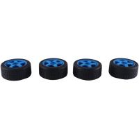 4Pcs 5-Spoke 100X42Mm Tire Tyres 17Mm Wheel Hex for Arrma 1/7 Infraction Felony Limitless RC Car Upgrade Parts