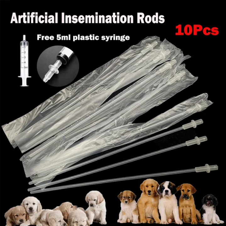 Disposable Artificial Insemination Rods Flexible Breeding Catheter Tube