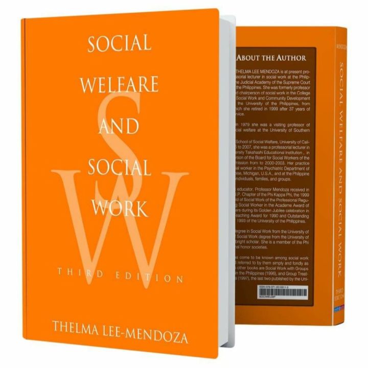 Social Welfare & Social Work ( Orange Book ) 3rd Edition Lazada PH