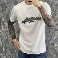 New Men T-Shirts Badfriend Popular Song Print Hip Hop T Shirt Fashion Size Top Tees Unisex Oversized Short Sleeve Free Shipping