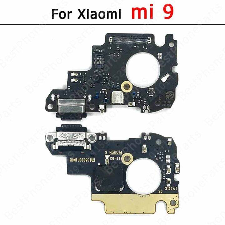 พอร์ตชาร์จเดิมสําหรับ-xiaomi-mi-9t-9-se-8-lite-6-5-5s-plus-10t-pro-10-charge-board-plate-usb-connector-pcb-dock-อะไหล่