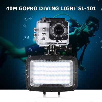 SL-101 LED Diving Camera Video Fill Light 1800LM Photography Lamp Underwater Diving Light for GoPro 3 4 Photo Studio Accessories