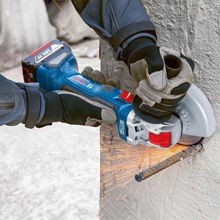 bosch-ใบเลื่อยเครื่องขัดมุมไร้สาย-gwx180-li-125มม-เครื่องมือไฟฟ้าบดไฟฟ้าไร้สายเปลี่ยนได้รวดเร็วไร้แปรงถ่าน