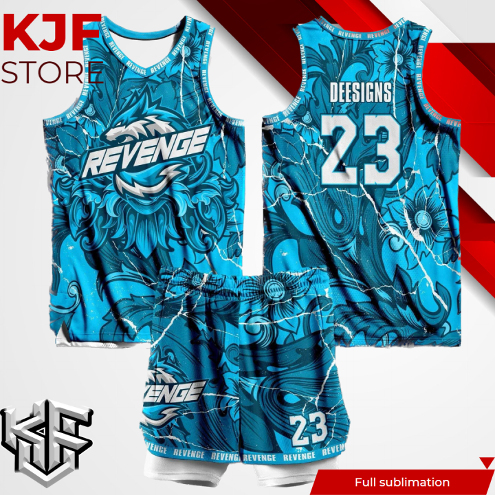 REVENGE 01 BASKETBALL JERSEY FULL SUBLIMATION HIGH QUALITY FABRICS ...