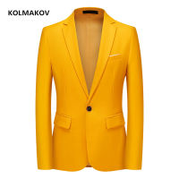 2020 new arrival Single button blazers fashion casual blazer men,mens high quality casual jackets size M-6XL 16 colors