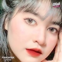 ? มีค่าสายตา ? Wink Pink Wink Gray Brown ?รายเดือน มีอย แถมตลับฟรี? กรองแสง รายเดือน มีอย. เลนส์นิ่ม สวยปังมาก เกาหลี   คอนแทคเลนส์ ตาโต  Tiktok