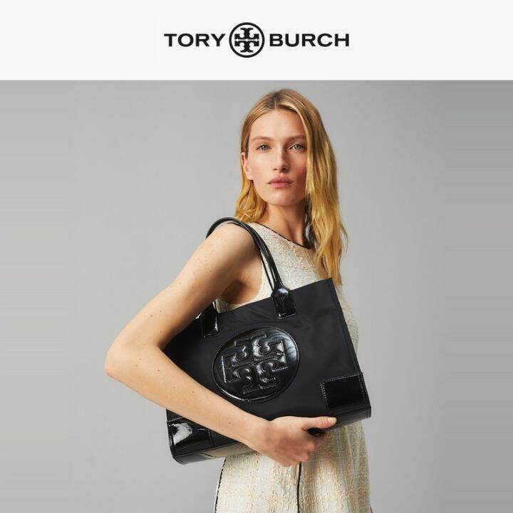 [Tory Burch Hong Kong] Tory Burch ELLA mini patent leather tote bag