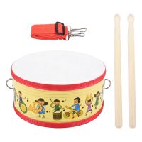 Drum Wood Kids Early Educational Musical Instrument For Children Baby Toys Beat Instrument Hand Drum Toys