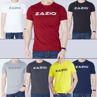 ZAZIO เสื้อยืดคอกลมผู้ขาย เนื้อผ้า Ultra Soft เกรดพรีเมี่ยม รุ่น Forever เสื้อยืดคอกลมชาย สไตล์มินิมอล