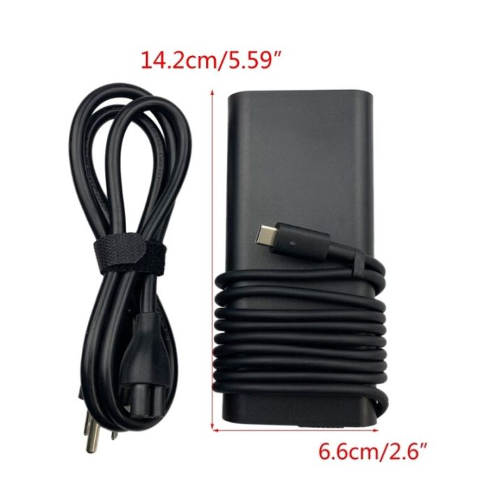 อุปกรณ์ชาร์จไฟสำหรับแล็ปท็อป130w-19-5v-6-5a-usb-type-c-อะแดปเตอร์-ac-fordell-xps-15-9575-9570-9500-xps-17เครื่อง5550-9700ความแม่นยำสูง