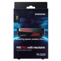 Samsung 990 PRO 1TB PCIe 4.0 NVMe M.2 2280 SSD พร้อมฮีทซิงค์-รองรับ PS5