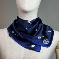 LOF FI CIEL Scarf Silk 100% ผ้าพันคอพิมพ์ลายสีสันสดใสใช้ได้หลายโอกาส (FL5MMR)