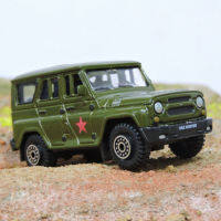 Diecast 1:64 Scale Fire Truck รัสเซีย UAZ Hunter SUV รถคอลเลกชันตกแต่งของขวัญ Toys