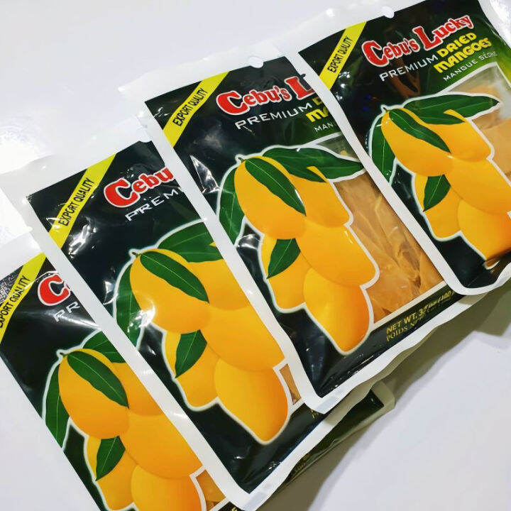 Cebus Lucky Dried Mangoes (1PACK x 100g) Mango Slices, Joanna Dried