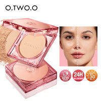 O.tw O.O Face Powder Oil-Control 24 Hours SPF 30 PA Long Lasting Waterproof Matte Face Makeup Cosmetic Setting Compact Powder