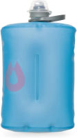 ‎Hydrapak Hydrapak Stow - Collapsible Water Bottle - Ultralight &amp; Packable Travel Bottle, Squeeze Bag Pouch 1 Liter - Sport Cap Tahao Blue