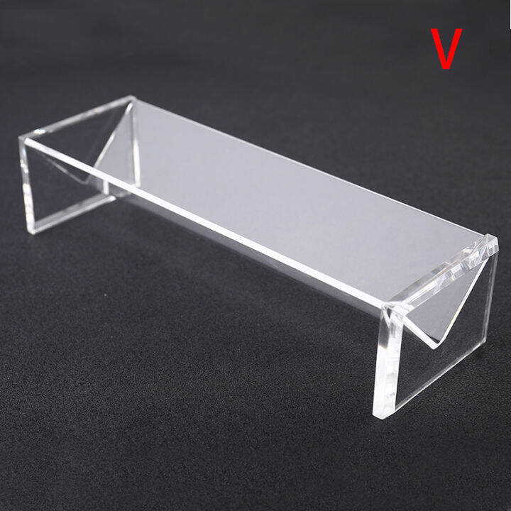 Aolaa 1PC Acrylic Clear Cracker Holder Rectangular Food Tray Cookie