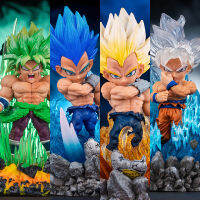 D Ragon B All Z ตัวเลขผัก Broli Goku รุ่นตุ๊กตา Figurines รุ่น Q ส่องสว่างรูปการกระทำพีวีซีคอลเลกชันเด็กของเล่น Gif