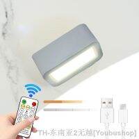 hyfvbujh▫☒ Magnetic Wall Lamp USB Charging Sensing Mounted Reading Protection Adjustable Bedside