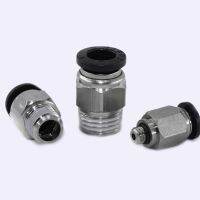 1pcs Pneumatic PC 12/14/16 mm ThreadedConnector Tube Pipe Fittings Straight Pneumatic Component