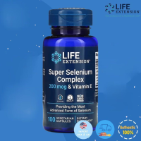 Life Extension Super Selenium Complex &amp; Vitamin E 200 mcg 100 Vegetarian Capsules