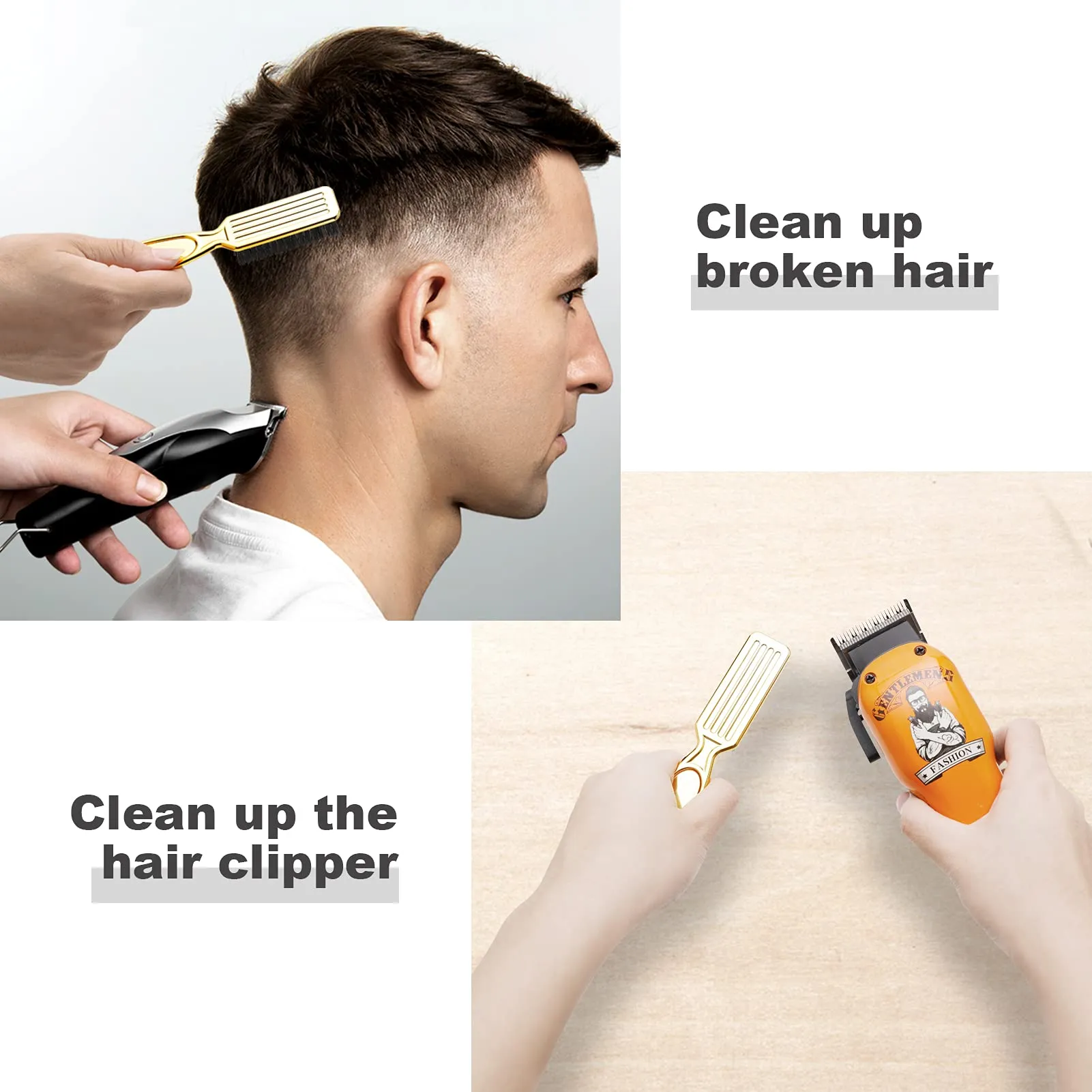 Hairdressing Soft Hair Brush Retro Oil Head Styling Comb Male God Back Head  Brush Haircut Neck Beard Brush Salon Barber Tools | Lazada PH