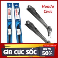 Gạt mưa xe Honda Civic gạt mềm không xương chính hãng Boschsize 26-18inch thumbnail