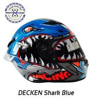 หมวกกันน็อค Decken Shark  ลายฉลาม Size XL (61-62  cm ) ใบสุดท้าย ลดพิเศษ!!