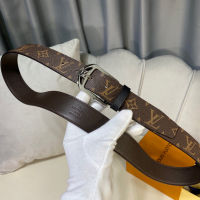 (Fashion high-end belt)Gift Box Packaging2023 new L belt, mens belt, with canvas and calf leather bottom, brand new design of fine needle buckle