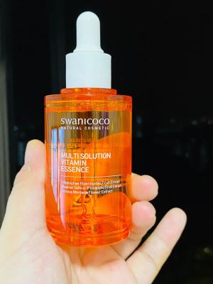 Swanicoco Multi Solution Vitamin Essence 30 ml. เซรั่มผิวกระจางใส ผิวผ่อง ผิวฉ่ำ ลดหน้ามัน