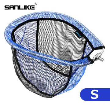 SANLIKE Camo Portable Collapsible Catch Fishing Net Foldable
