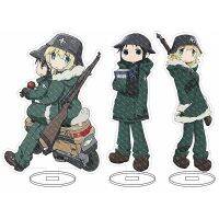 Japanese Anime Girls Last Tour Chito Yuri Cartoon Figure Standee Board Holder Double Sided Acrylic Stand Model Plate Collectible