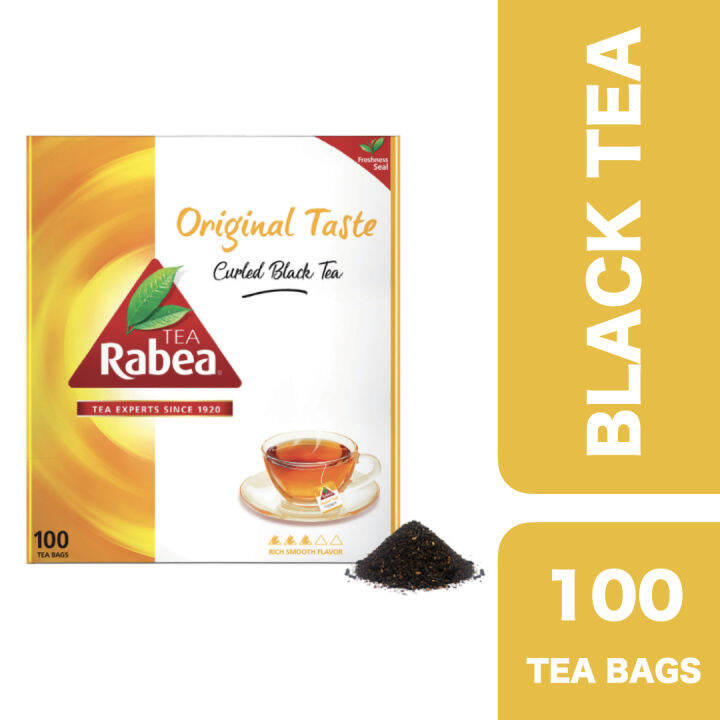Rabae Tea Original Taste Black Tea 100 Tea Bags ++ ชาราบีอะย์ ออริจินัล ...